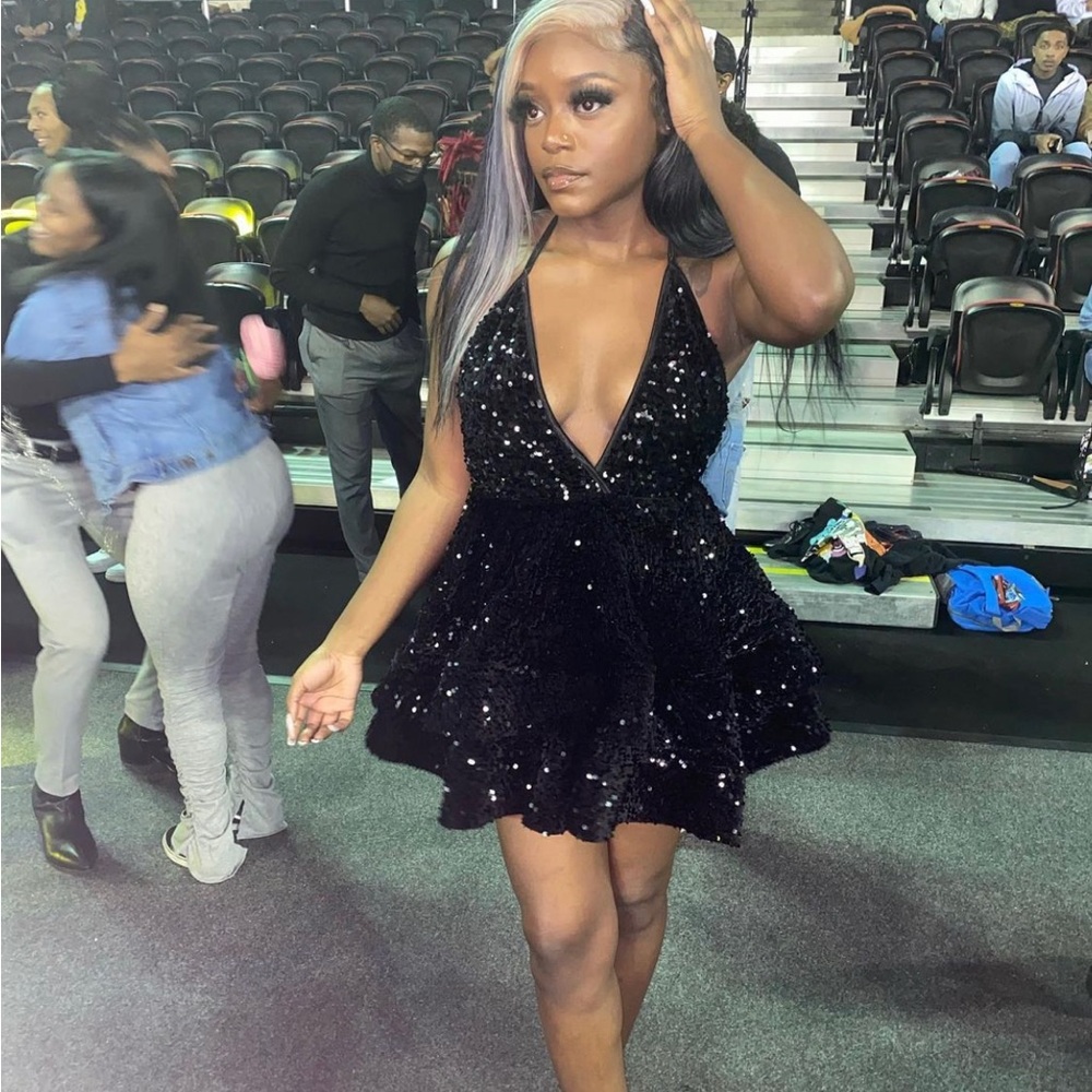 Sequence a-line dress